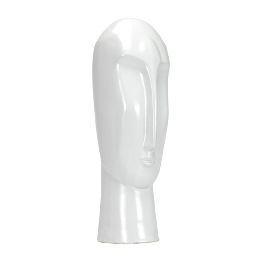 Long Face Sculpture