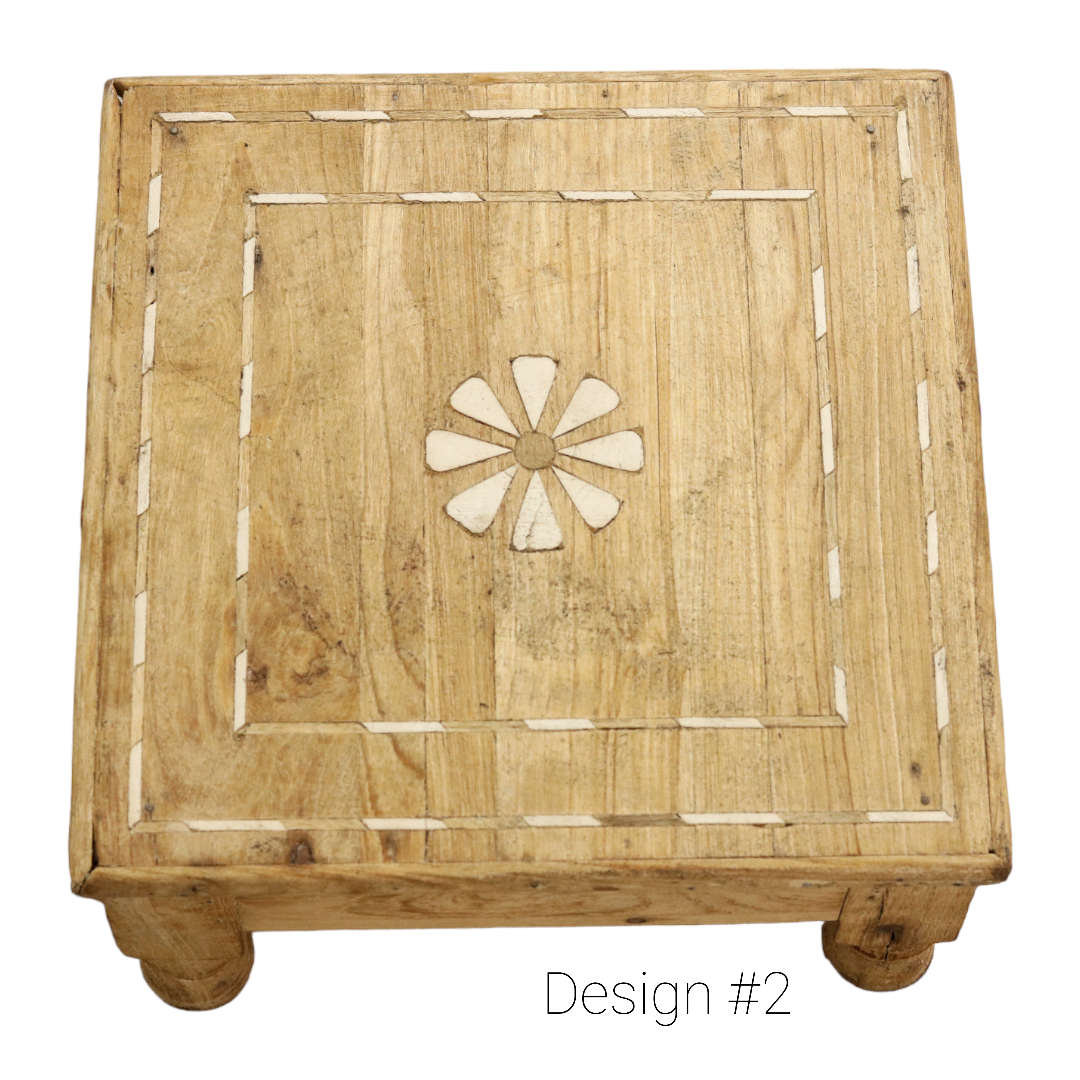 Antique Bone Inlay Riser
