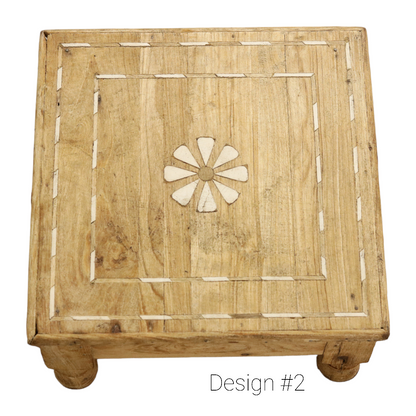 Antique Bone Inlay Riser