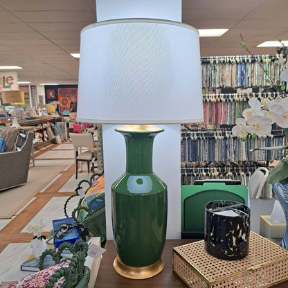 Glazed Porcelain Lamp