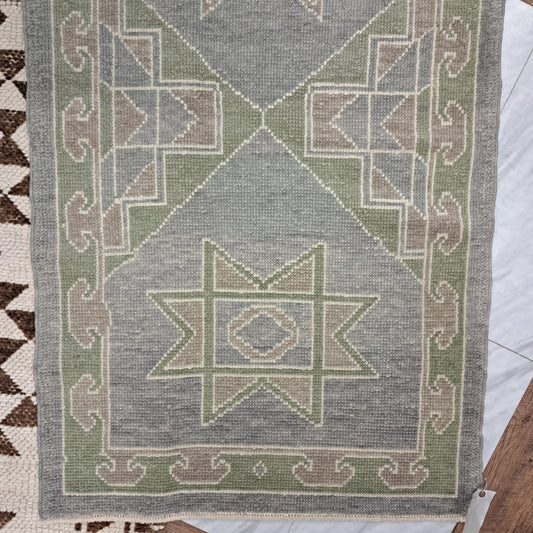 3' x 10' Turkish Oushak Runner