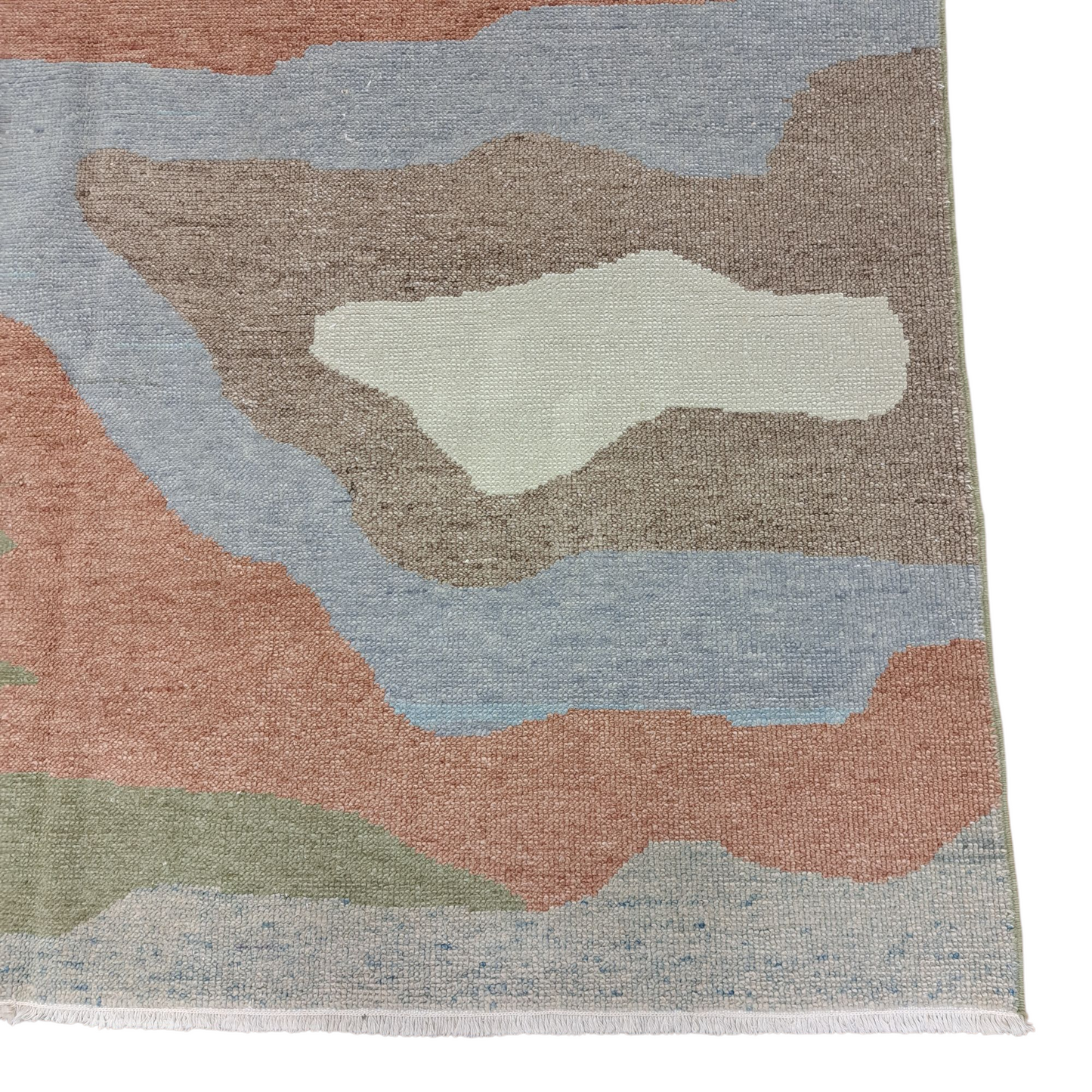 9' x 12' Oushak Abstract Rug