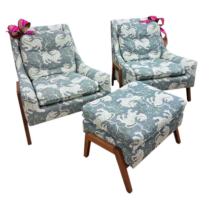 Mid-Century Modern Ottoman