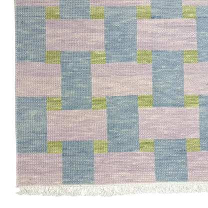9' x 12' Pastel Geo Custom Rug