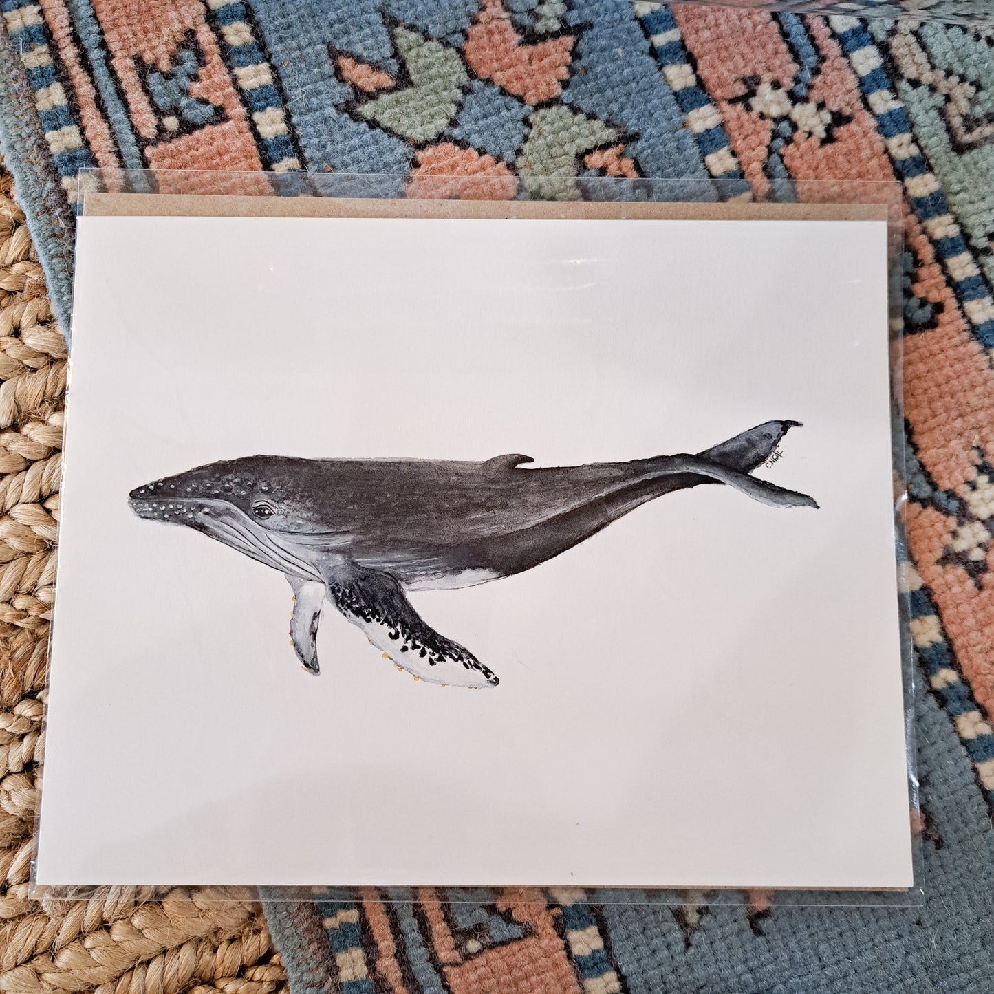 "Whale" Painting by Chandler Neal