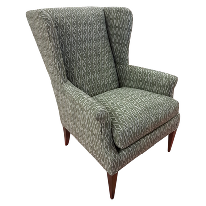 Geometric Wingback Heywood Chair