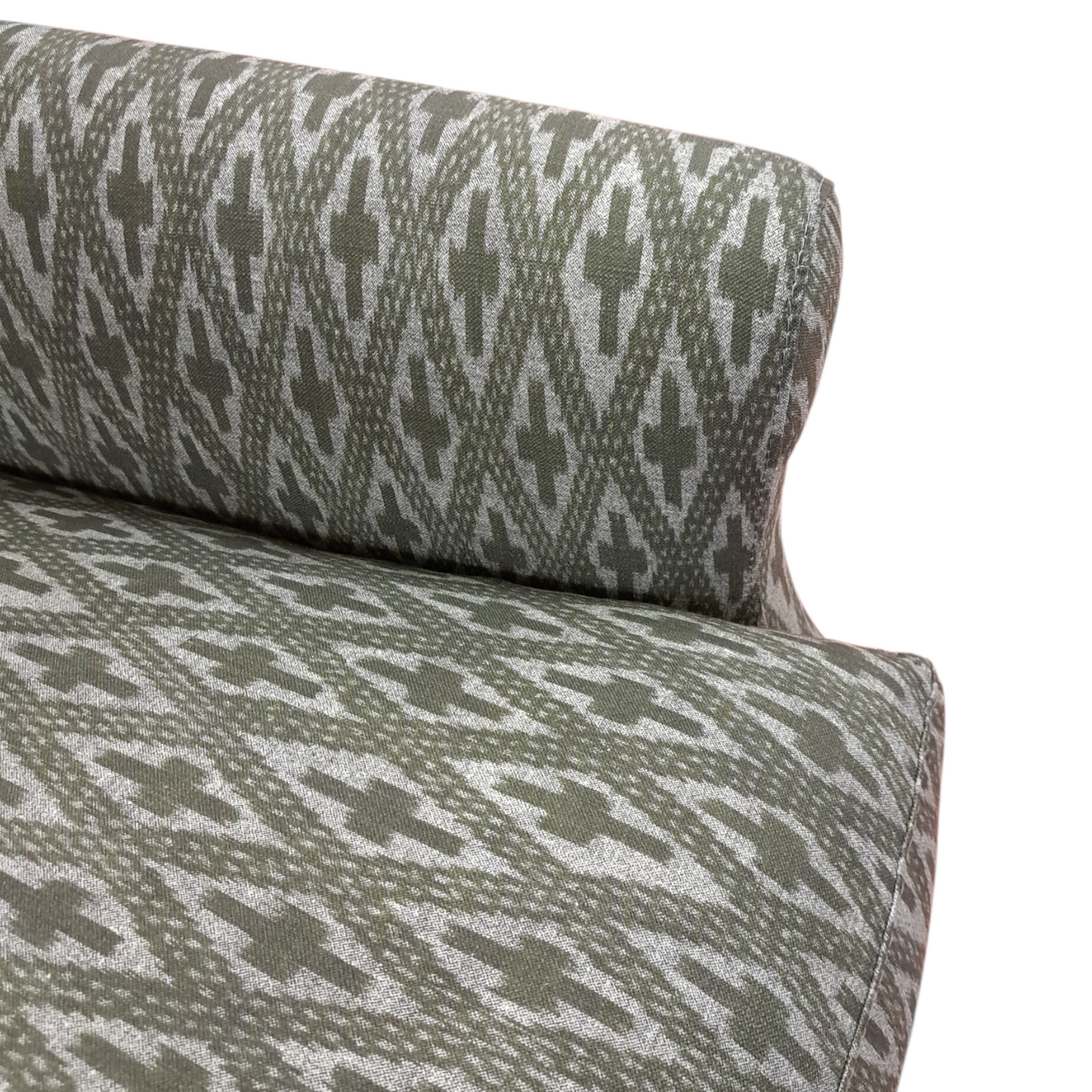 Geometric Wingback Heywood Chair