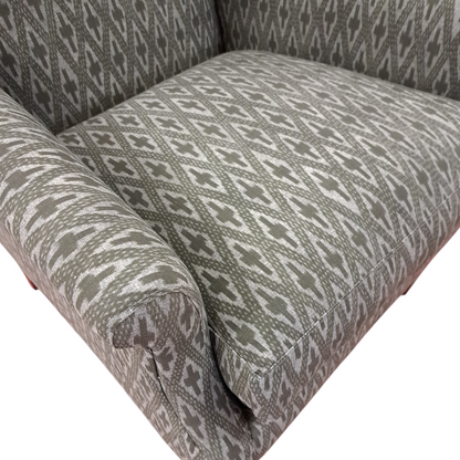 Geometric Wingback Heywood Chair