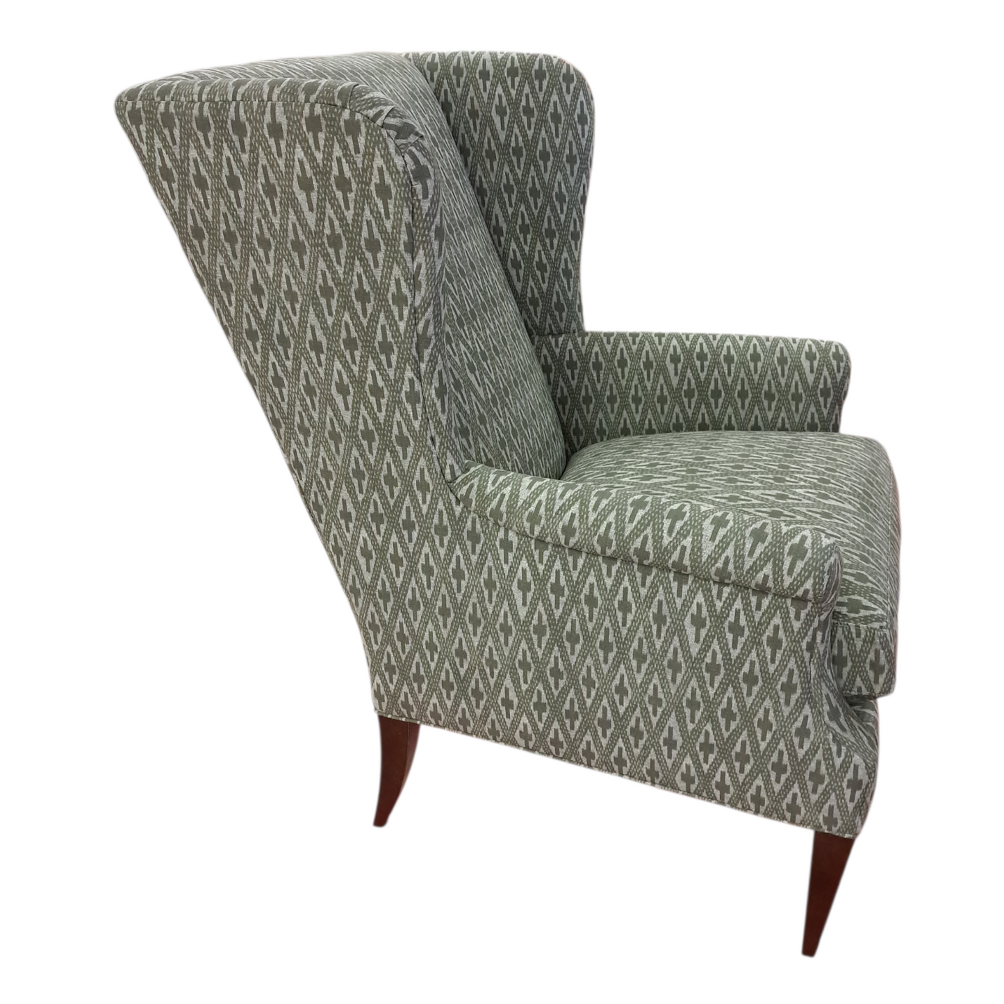 Geometric Wingback Heywood Chair