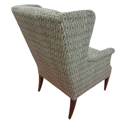 Geometric Wingback Heywood Chair