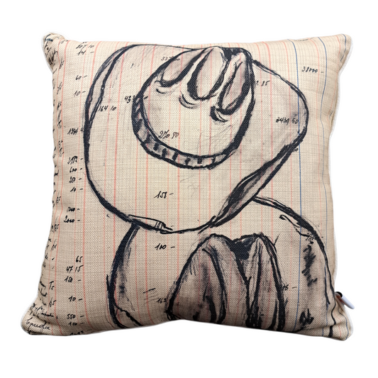 Kelly O'Neal Original Cowboy Hats Pillow - 20"