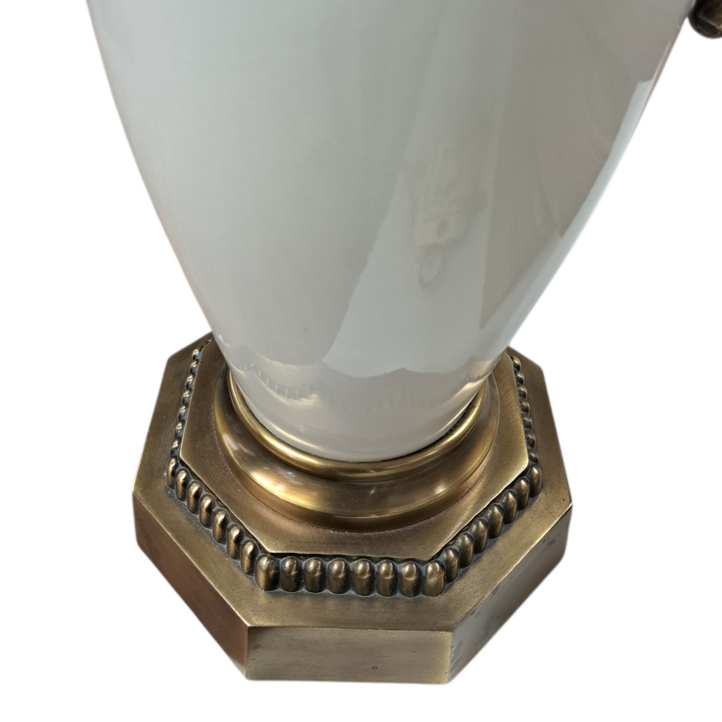 Vintage White Table Lamp