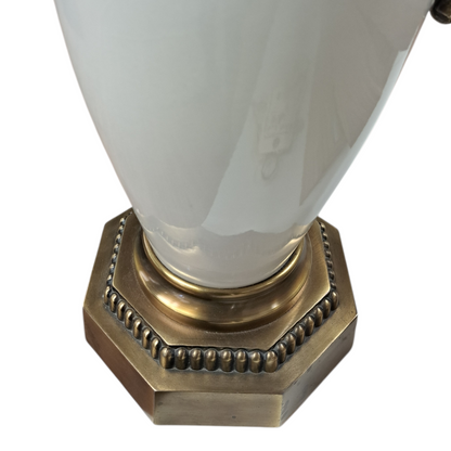 Vintage White Table Lamp