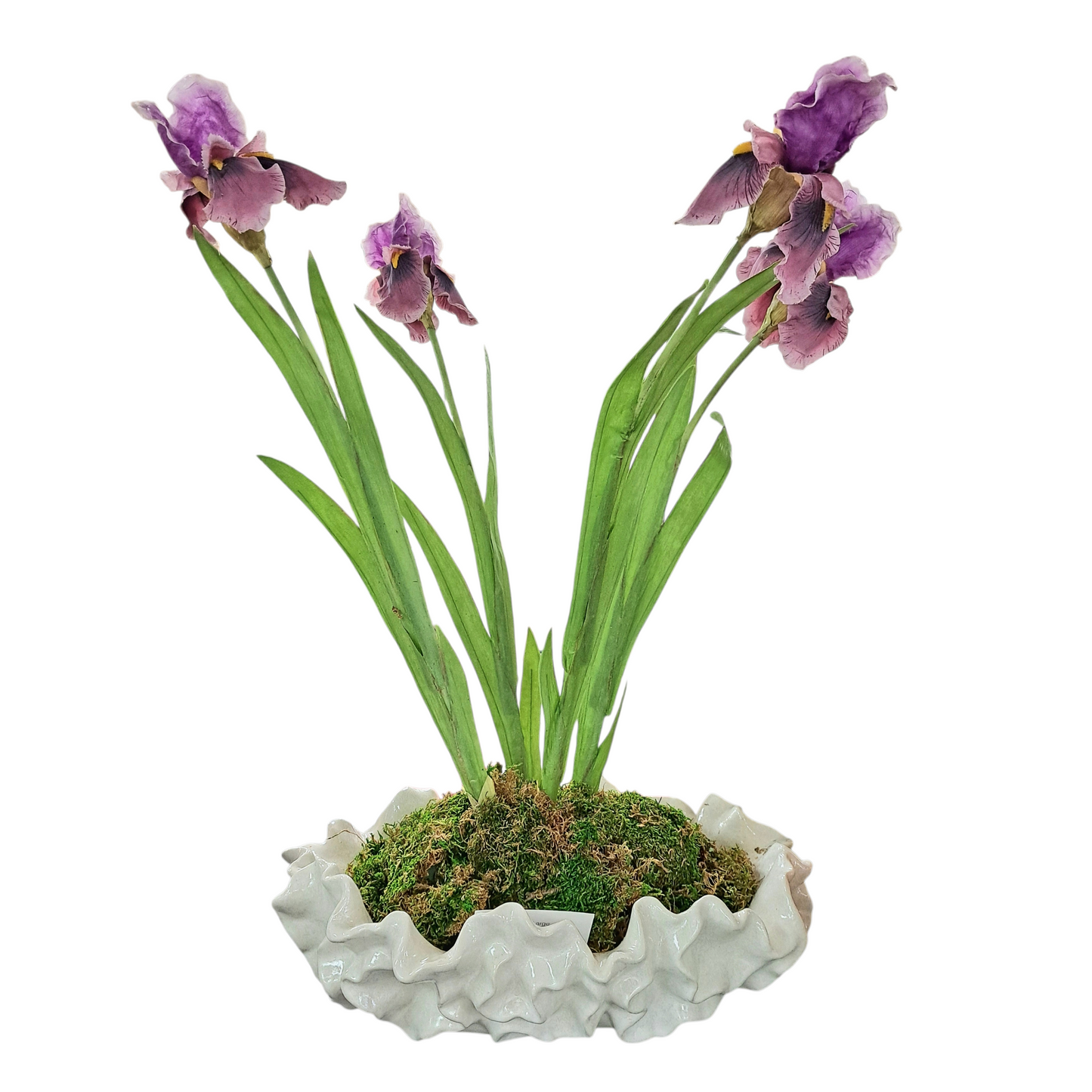 Pink Iris Arrangement - Florals Only