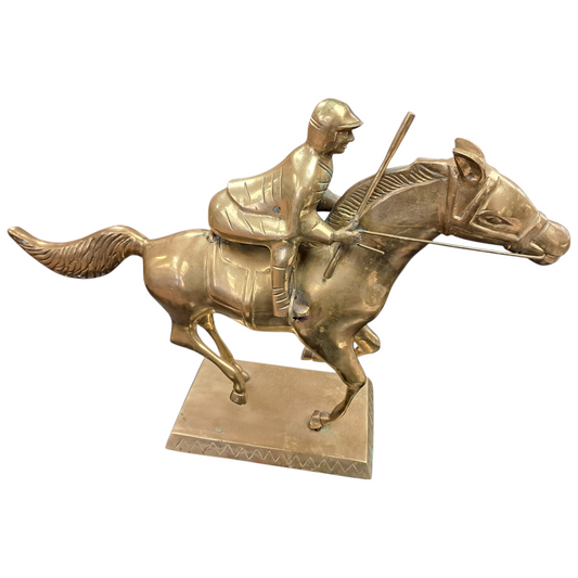 Brass Equestrian Statue