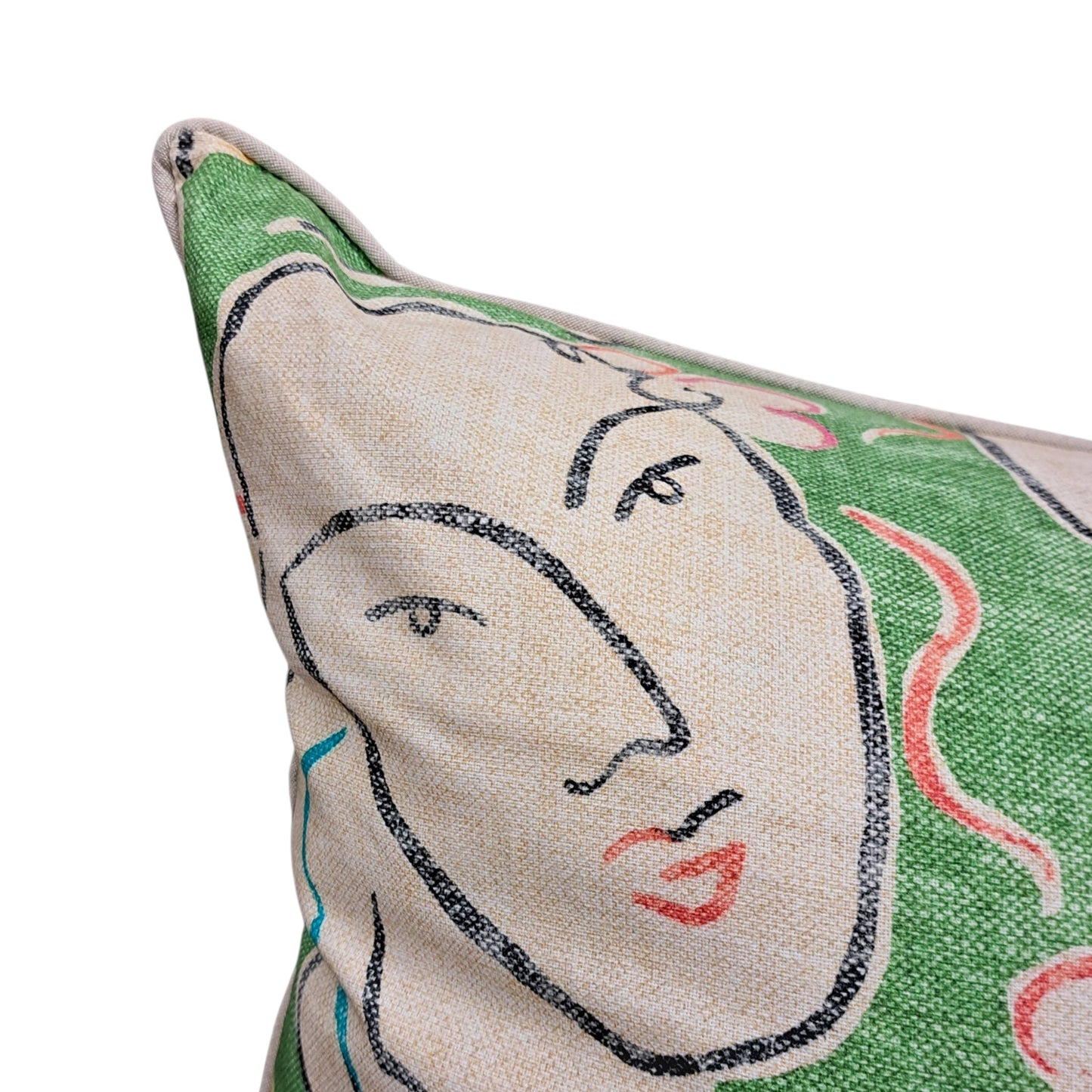 Mojito Face Pillow - 24" x 48"