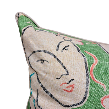 Mojito Face Pillow - 24" x 48"