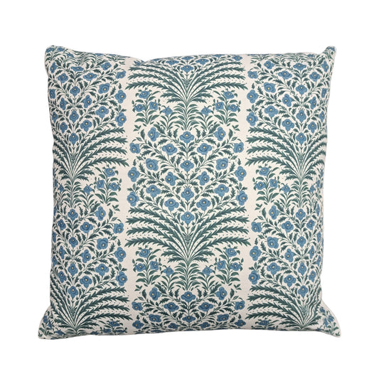 Floral Striped Pillow - 20"