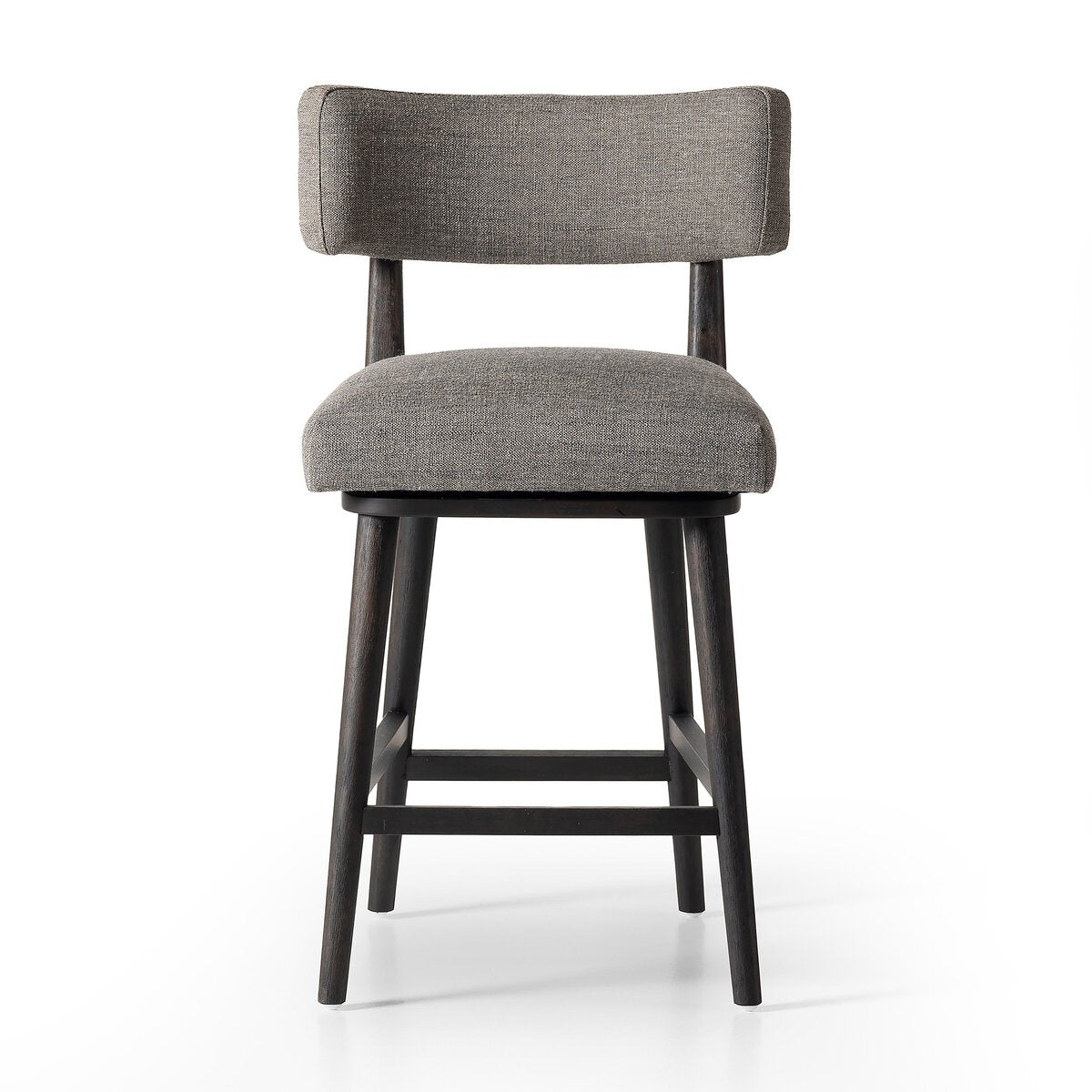 Grey Swivel Counter Stool