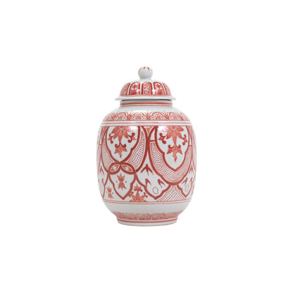 Red Cinnimon Egg Urn