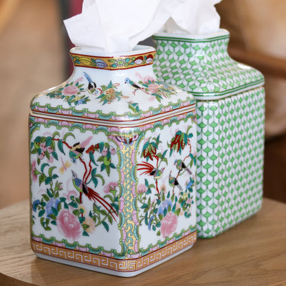 Porcelain Tissue Box