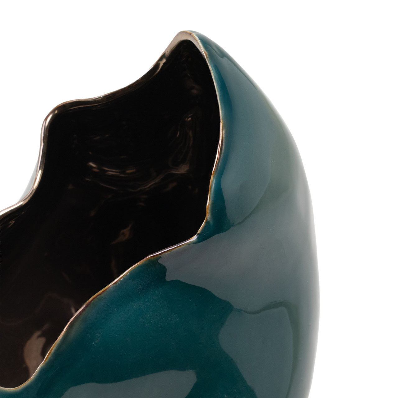 Ilaria Teal Vase