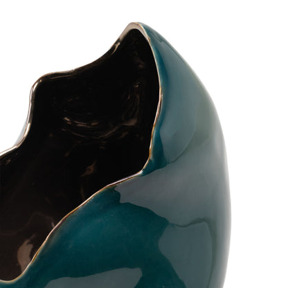 Ilaria Teal Vase