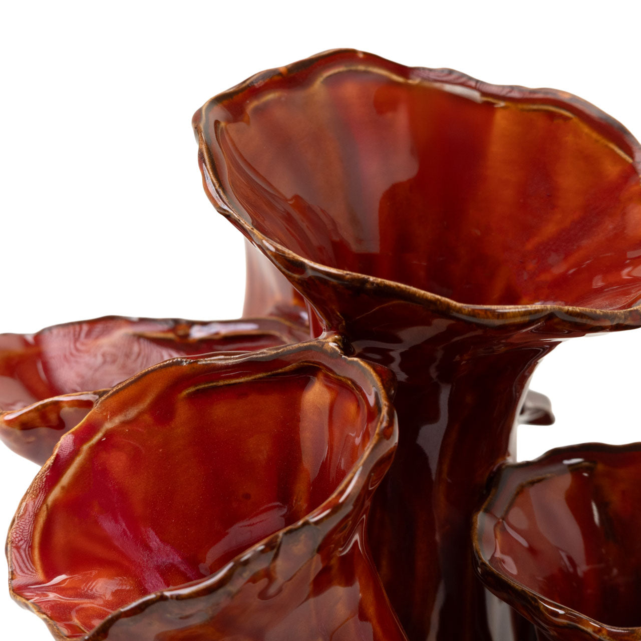 Red Tuxford Vase