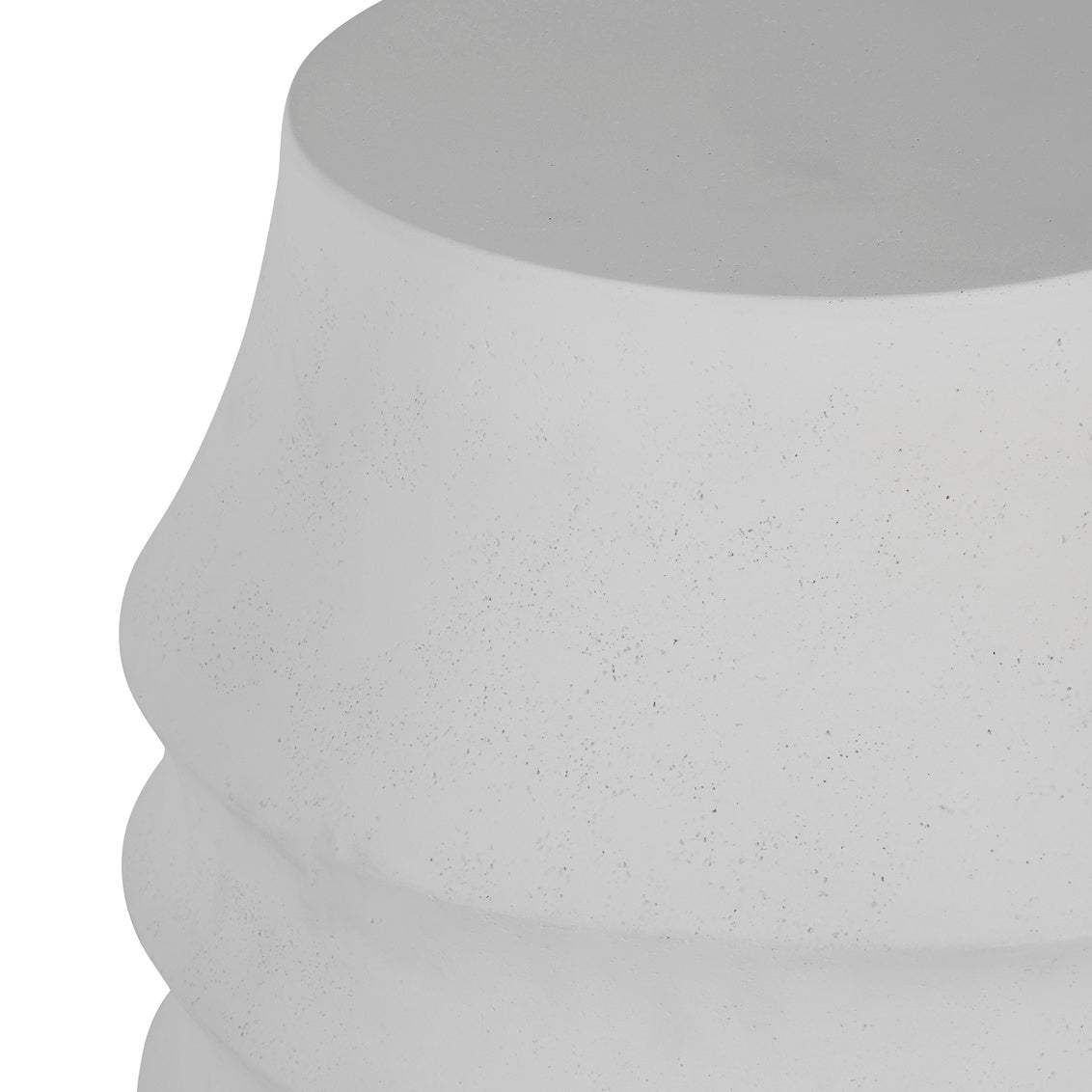 Egret Cast Stone Stool