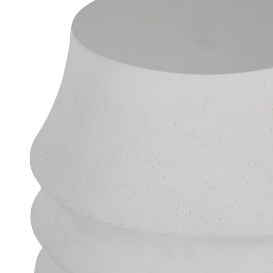 Egret Cast Stone Stool