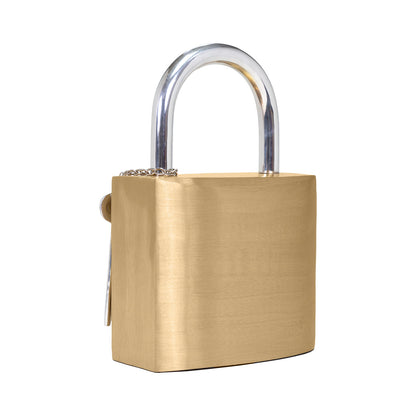 Gold Padlock Statuary