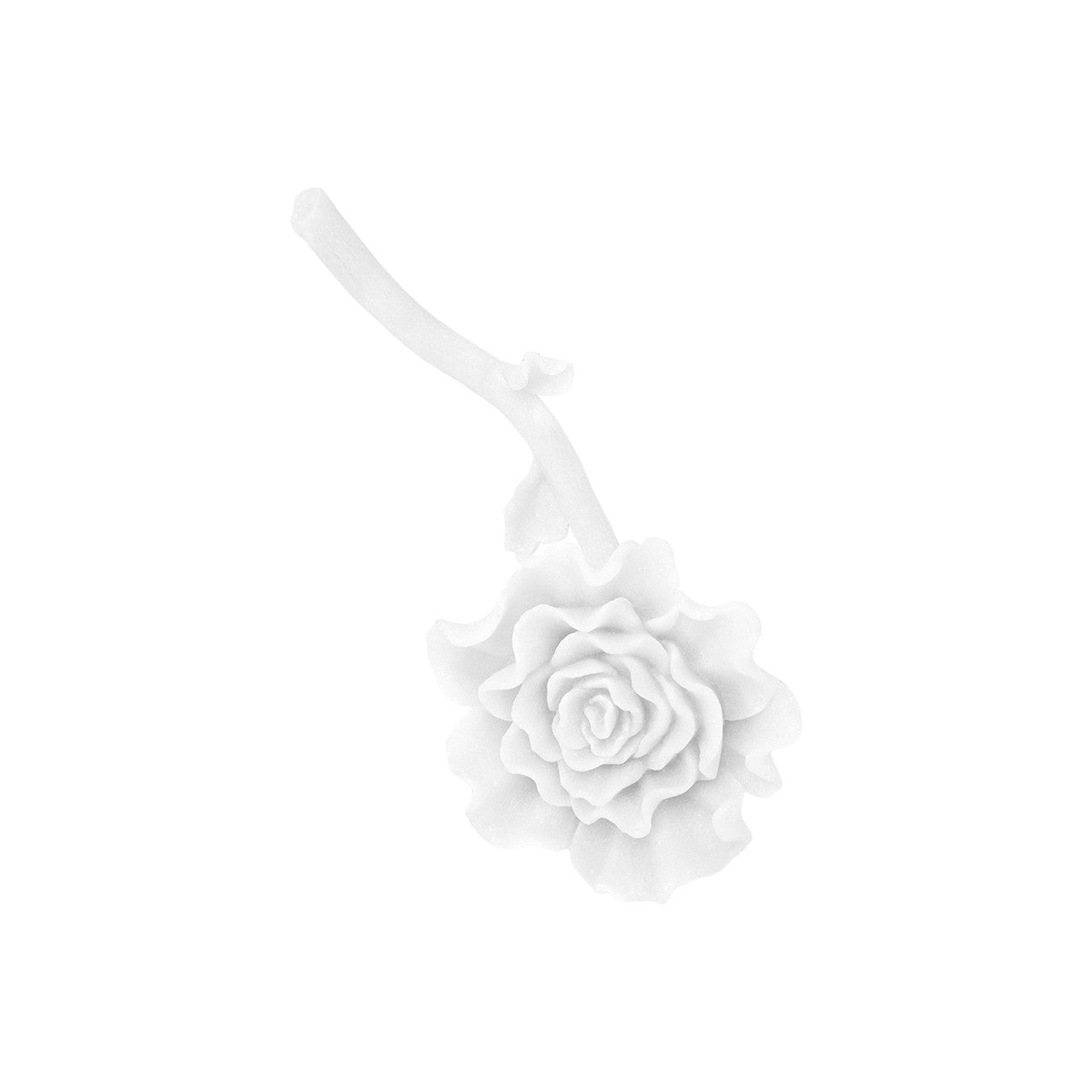 Aldera White Rose Sculpture