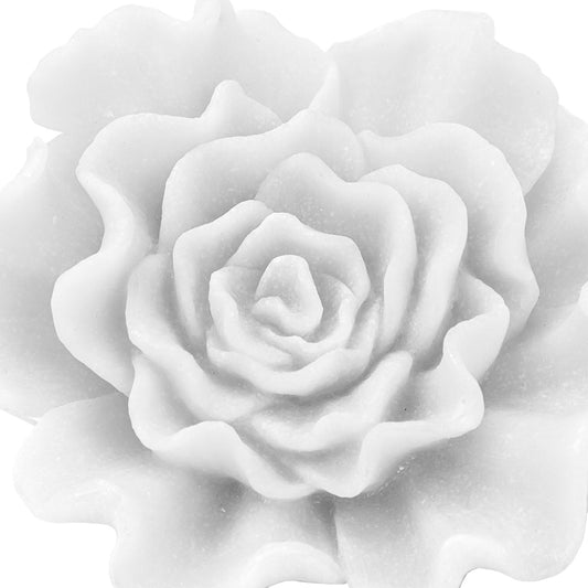 Aldera White Rose Sculpture