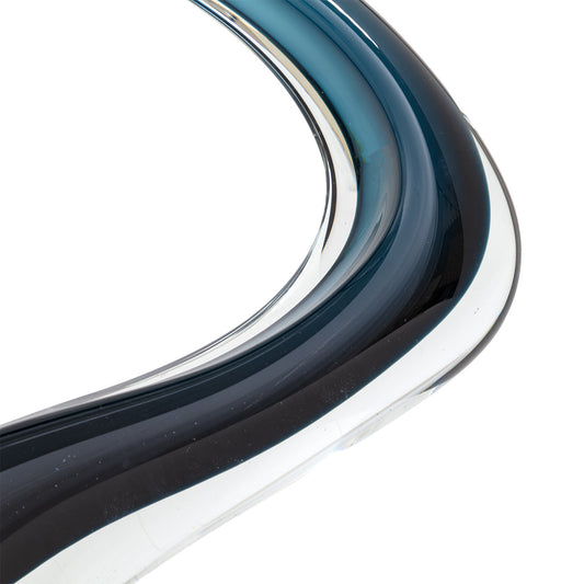 Olwen Blue Glass Sculpture
