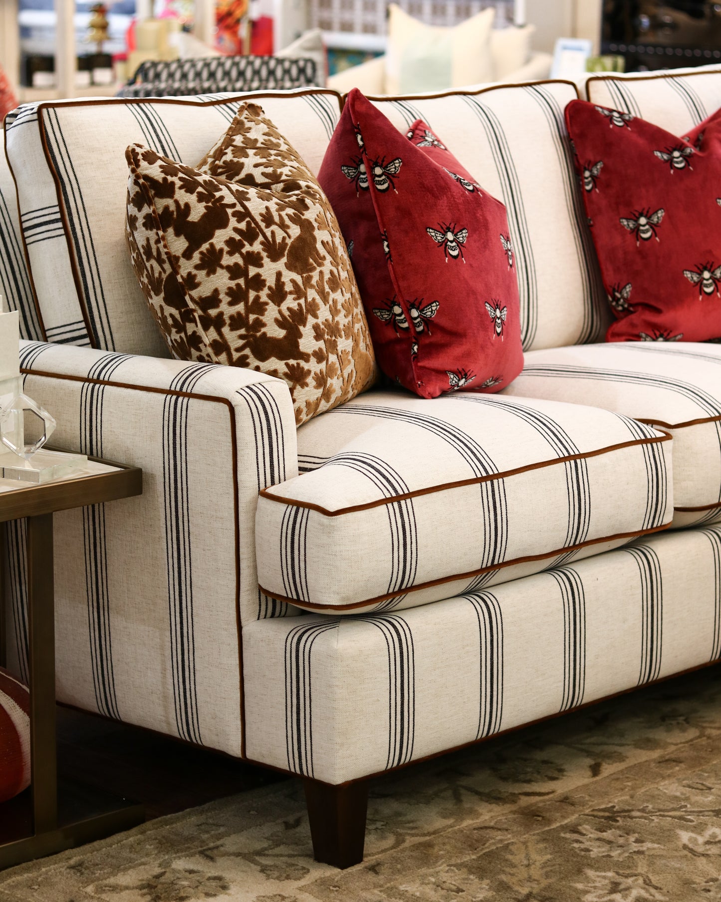 Kent Striped Sofa