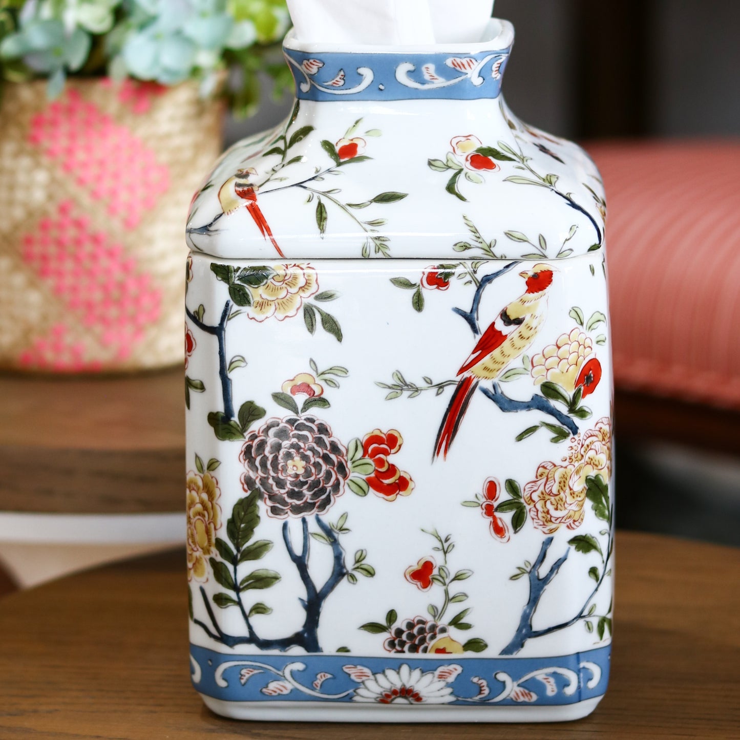 Porcelain Tissue Box