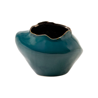 Ilaria Teal Vase