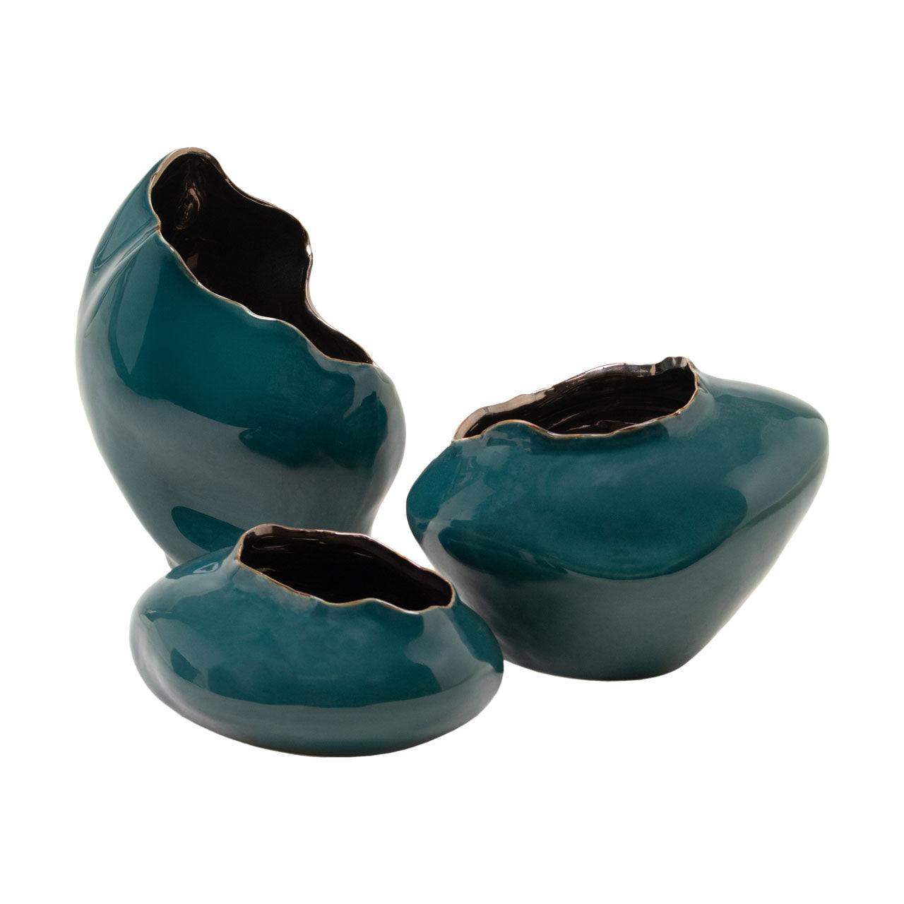 Ilaria Teal Vase