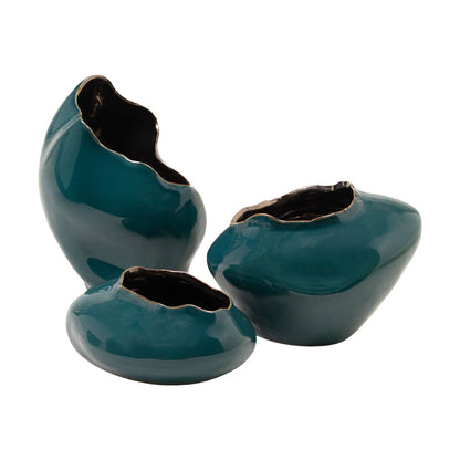 Ilaria Teal Vase