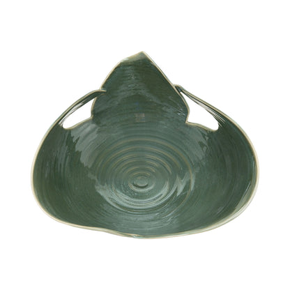 Farron Leaf Green Bowl