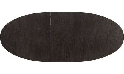 Mahogany & Brass Dining Table