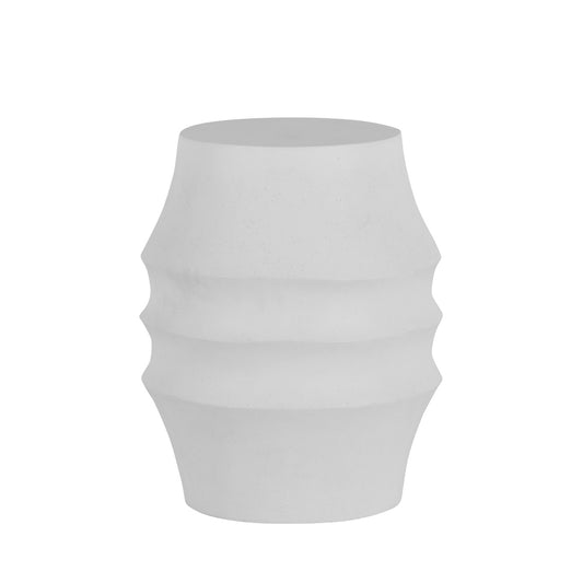 Egret Cast Stone Stool