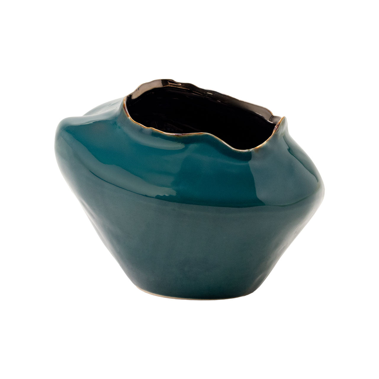 Ilaria Teal Vase