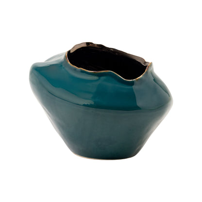 Ilaria Teal Vase