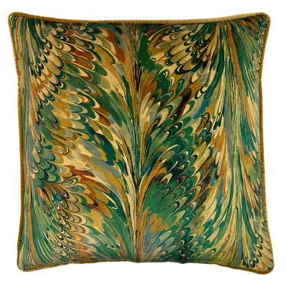 Taplow Teal Pillow - 22"