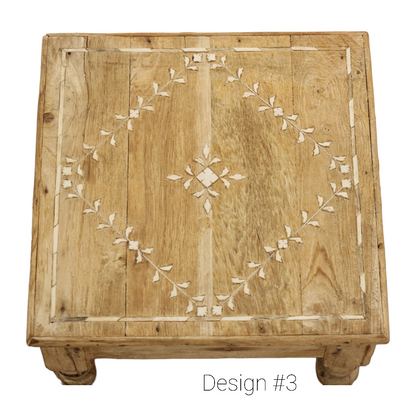 Antique Bone Inlay Riser