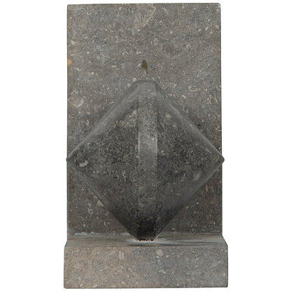 Grey Marble Bookends
