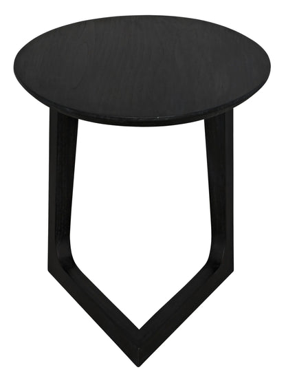 Charcoal Black Cantilever Table