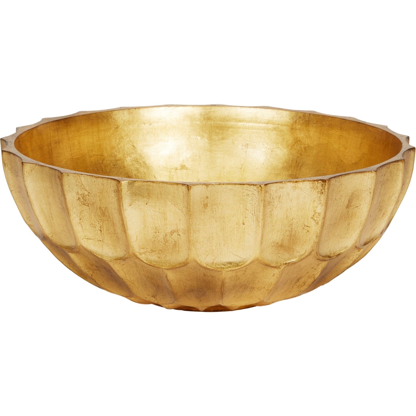 Antique Gold Leaf Decorative Bowl