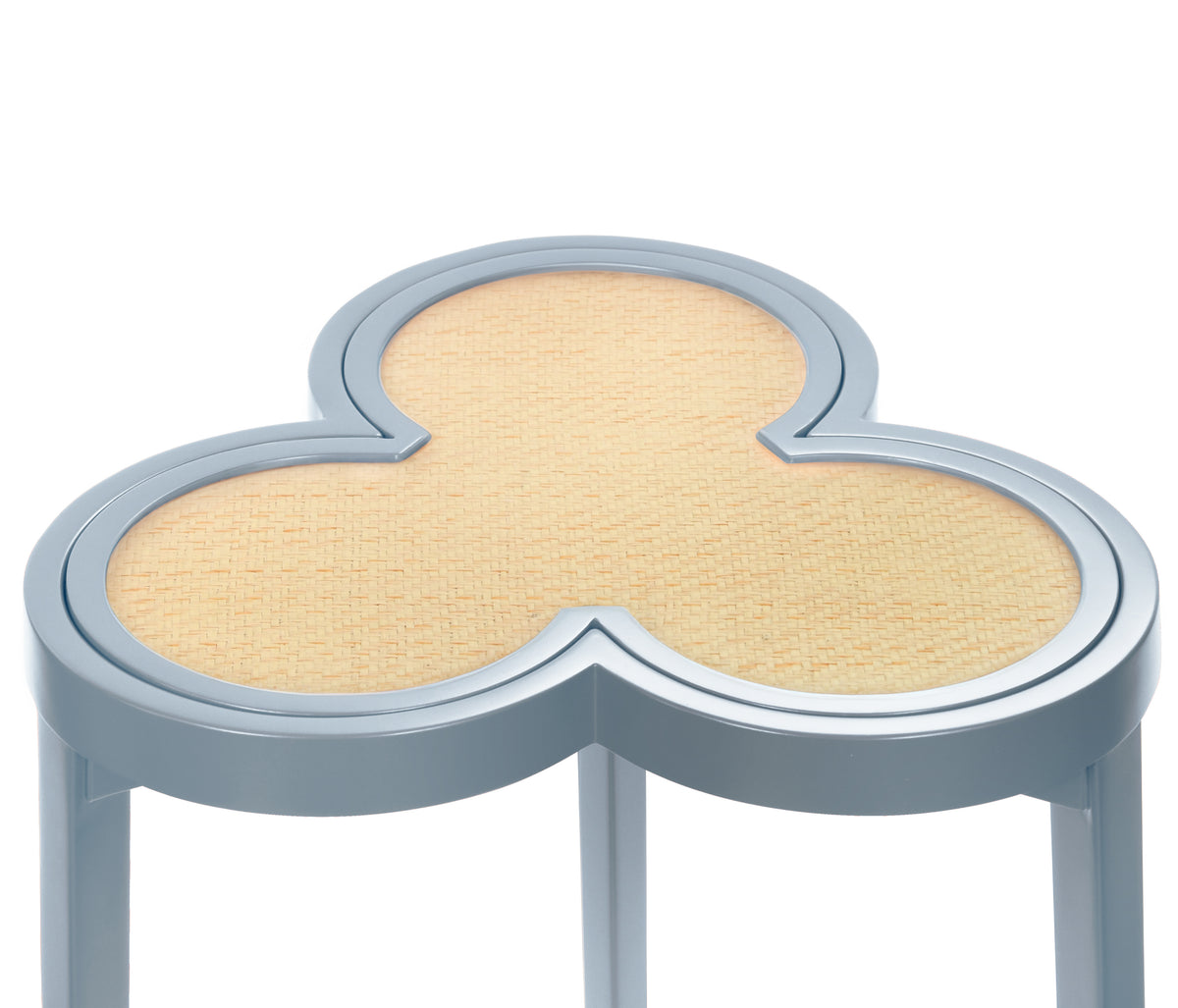 Light Blue Clover Cigar Table